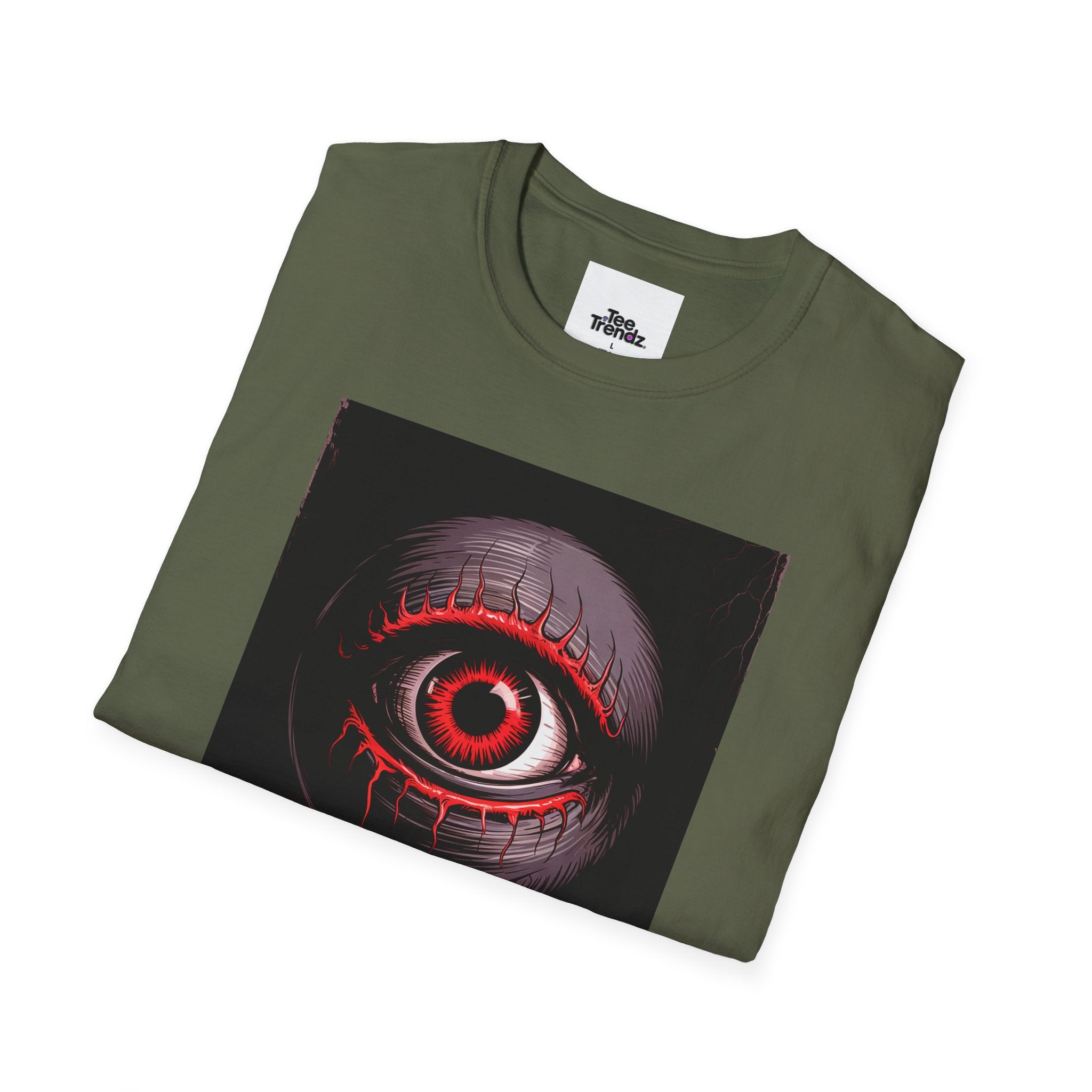 Hanakaz Red Eye Graphic T-Shirt