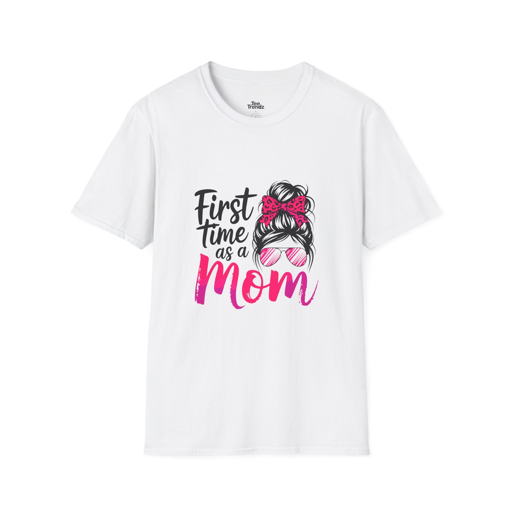 First Time As A Mom T-Shirt - New Mom Graphic Tee