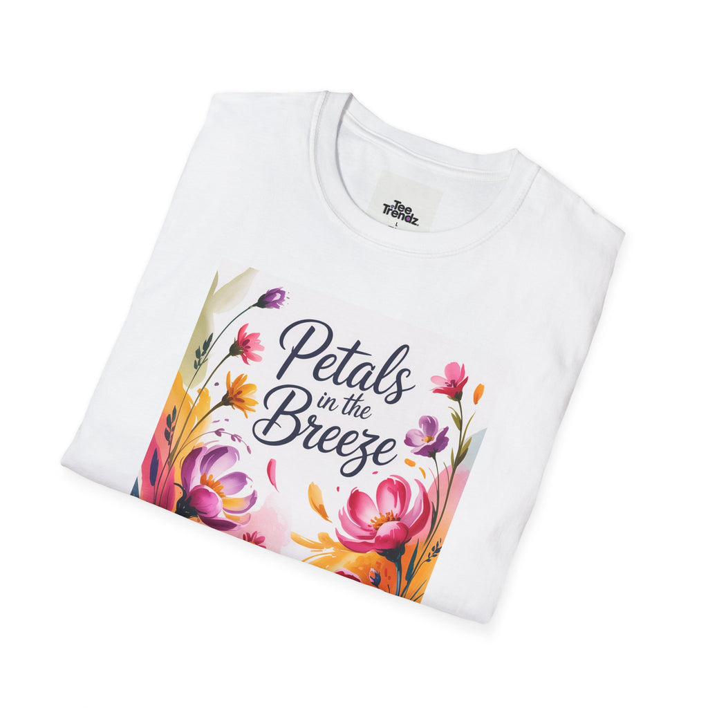 Petals in the Breeze Floral T-Shirt