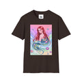 Mermaid Fantasy T-Shirt — Pastel Cosmic Sea Girl Graphic Tee
