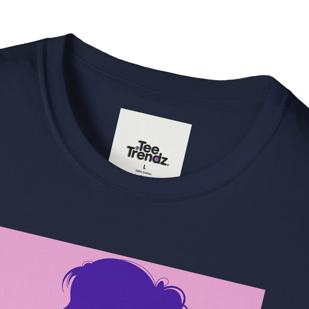 Floral Silhouette T-Shirt — Woman in Bloom Graphic Tee