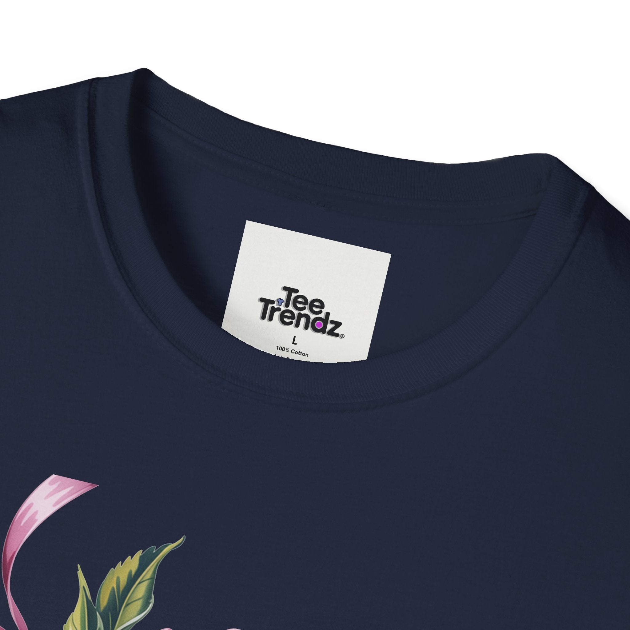 Happy Birthday Floral T-Shirt — Pink Blossom Birthday Tee