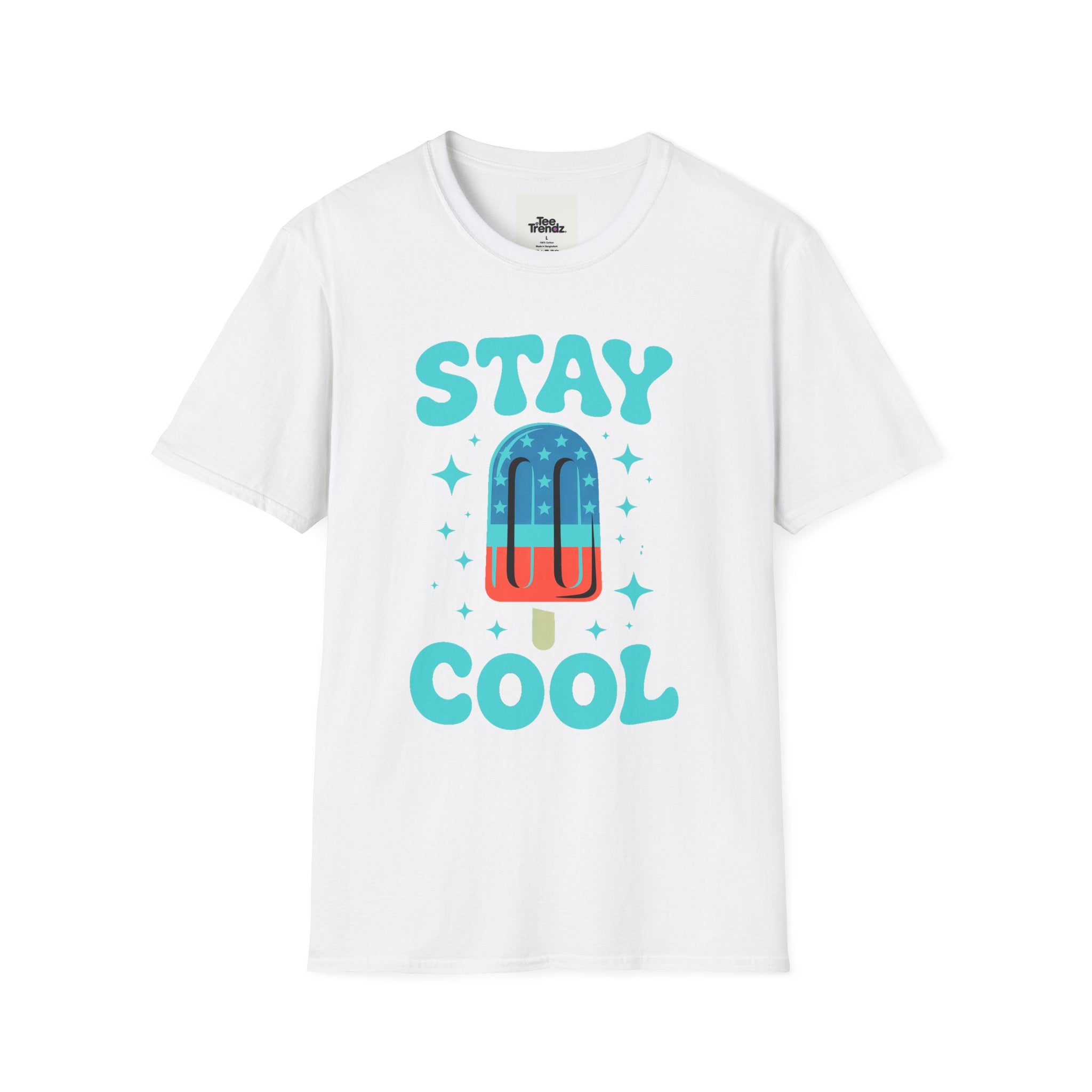 Stay Cool Popsicle T-Shirt — Retro Summer Graphic Tee