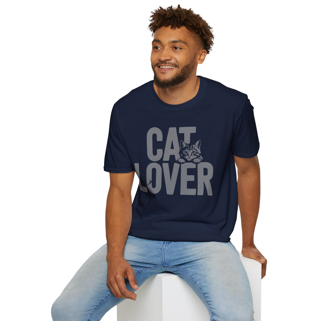 Cat Lover T-Shirt — Bold Graphic Tee for Cat Owners & Pet Lovers
