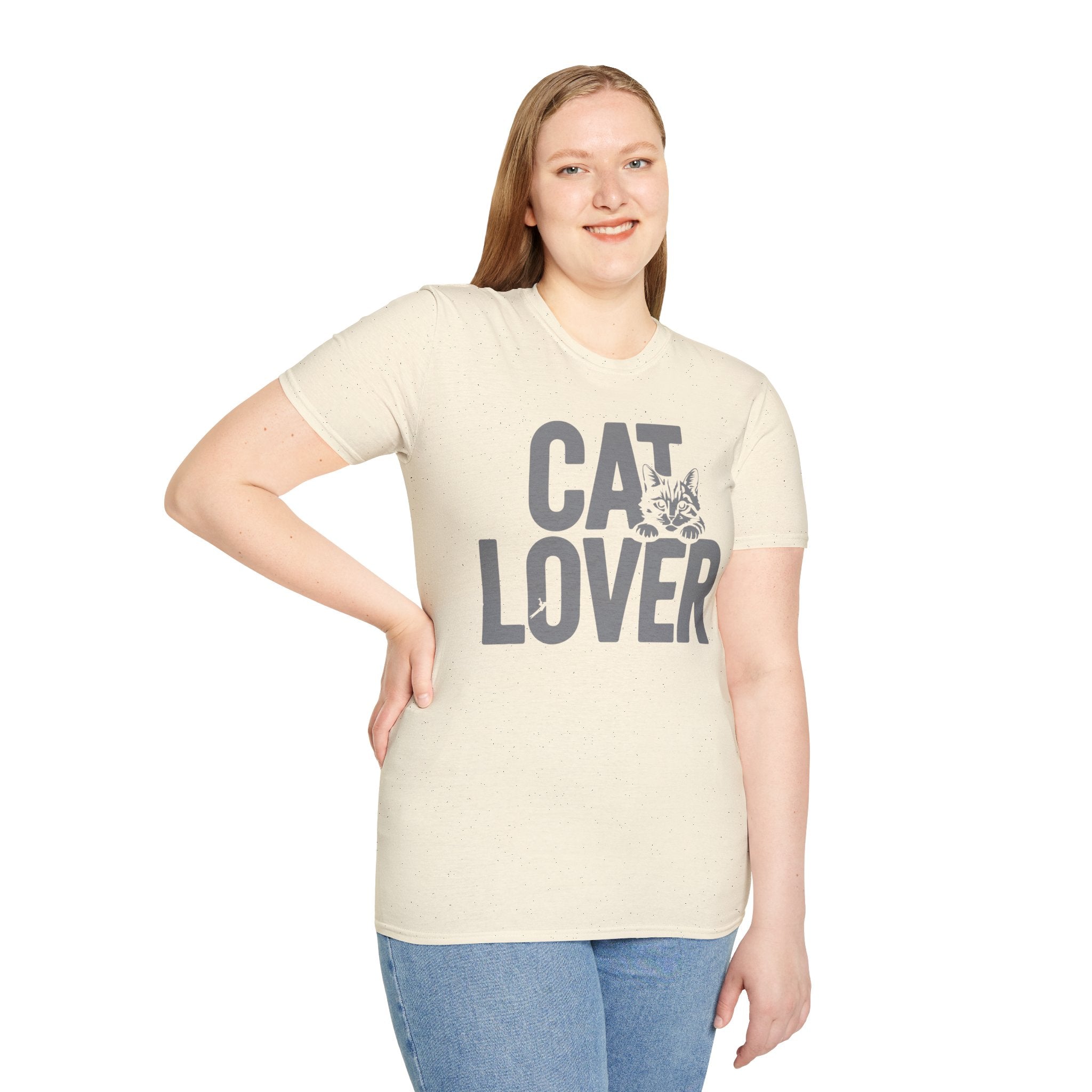 Cat Lover T-Shirt — Bold Graphic Tee for Cat Owners & Pet Lovers